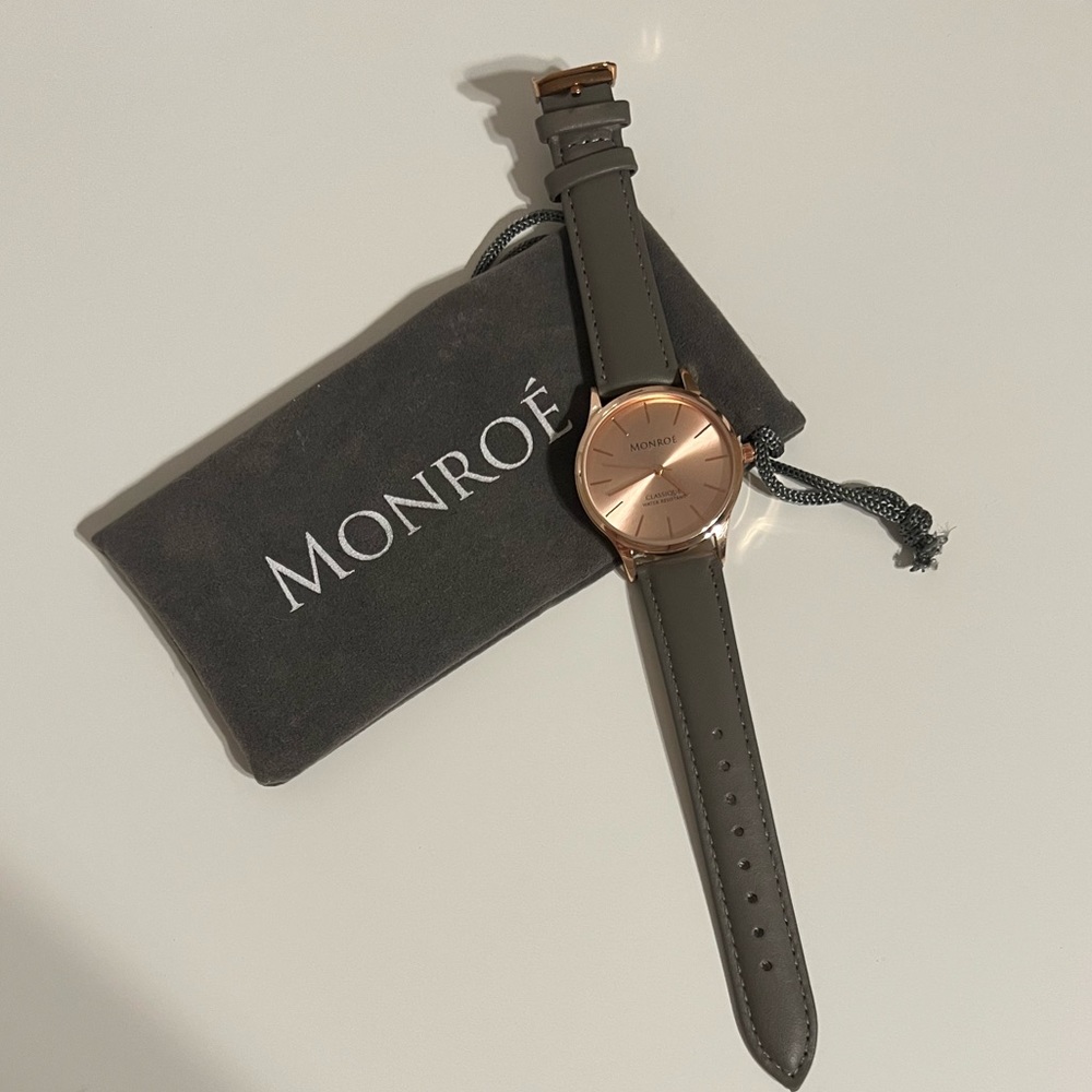 *NEW* Monroé Rose Gold Watch